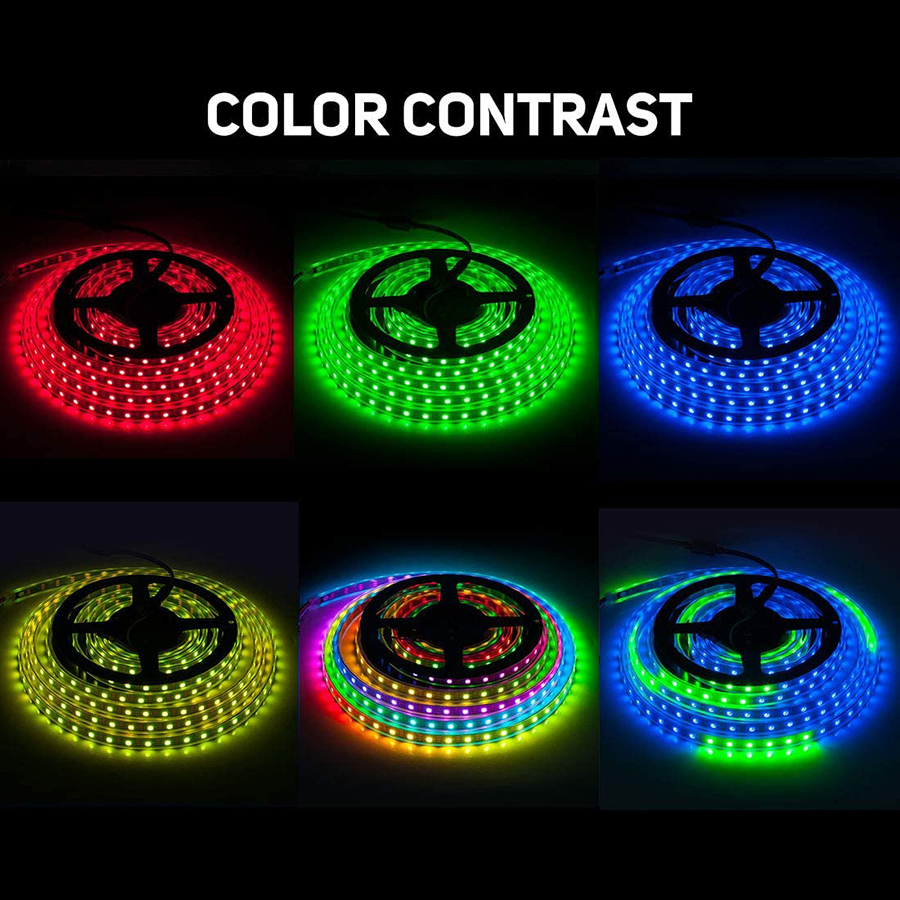 SK6812 (WS2812B ECO) DC5V 300LEDs 16.4Ft Arduino Uno Individually Addressable RGB LED Light Strips SK6812 (WS2812B ECO) DC5V 300LEDs 16.4Ft Arduino Uno Individually Addressable RGB LED Light Strips